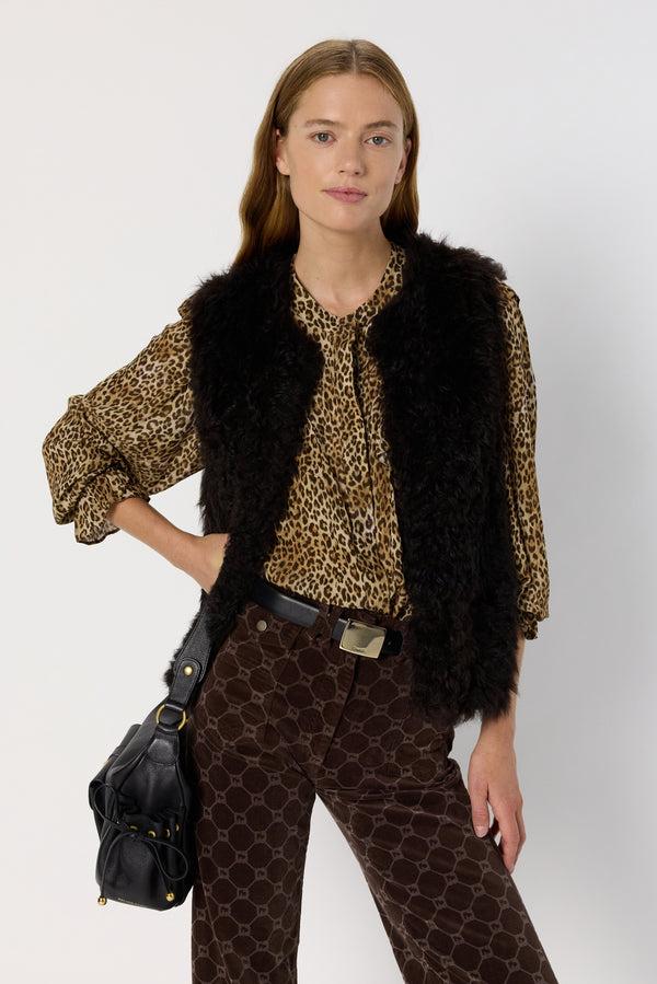 Rue Madam Blouse Dcc19c325 Brown