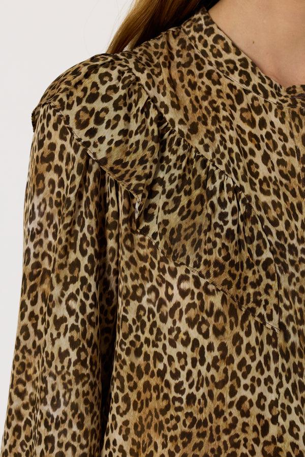 Rue Madam Blouse Dcc19c325 Brown