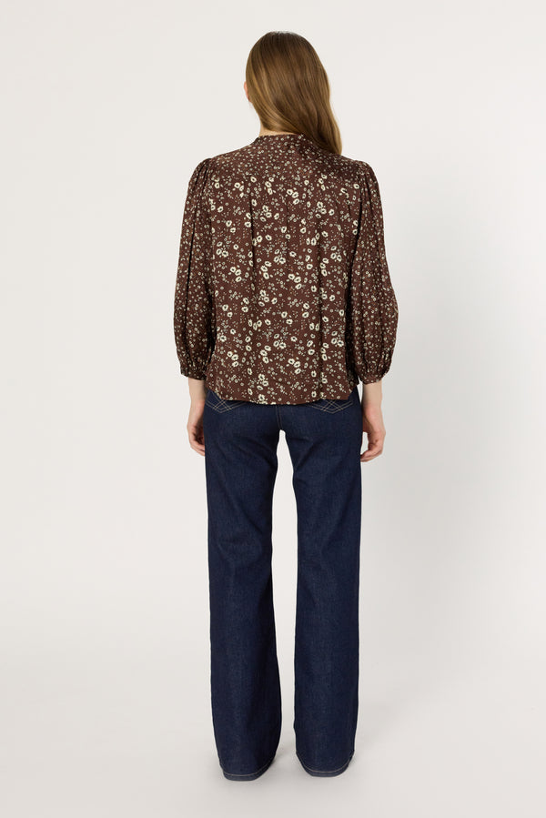 Rue Madam Blouse Dcc36c176 Brown