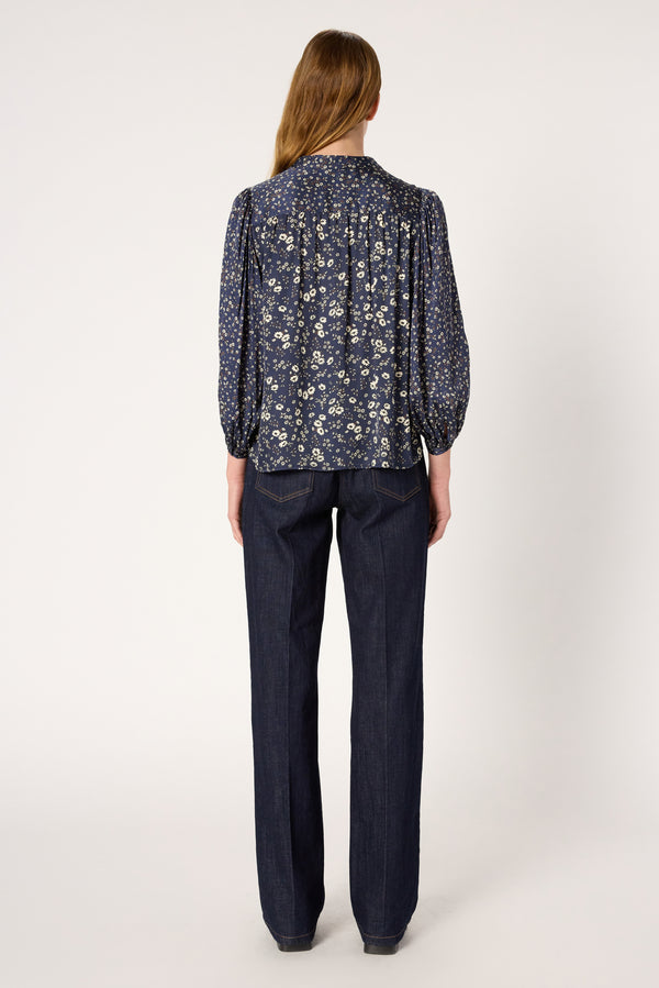 Rue Madam Blouse Dcc36c176 Navy