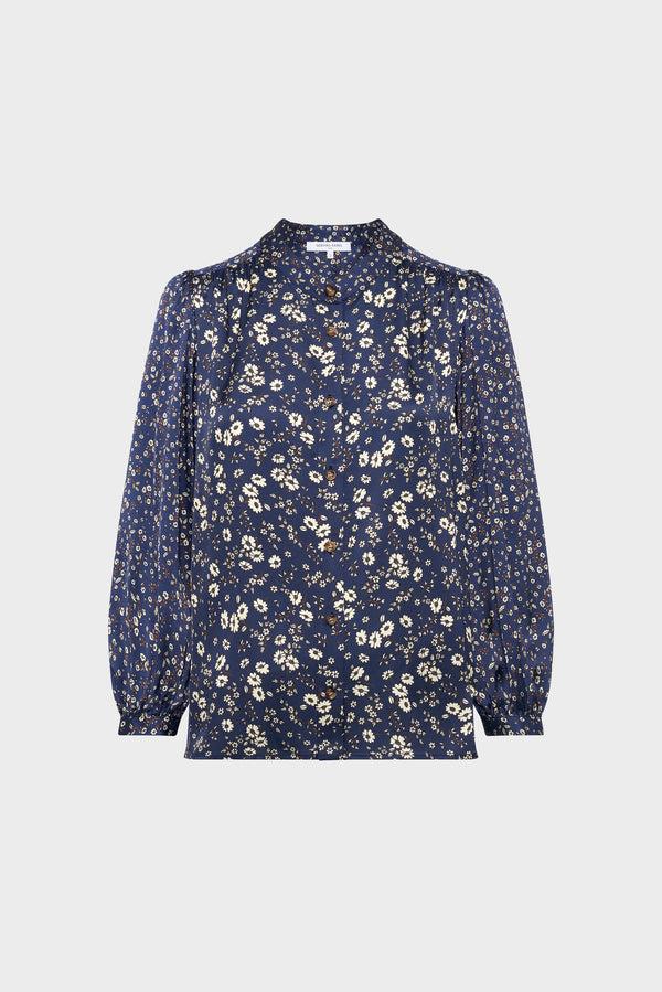 rue madam Blouse Dcc36c176 Navy