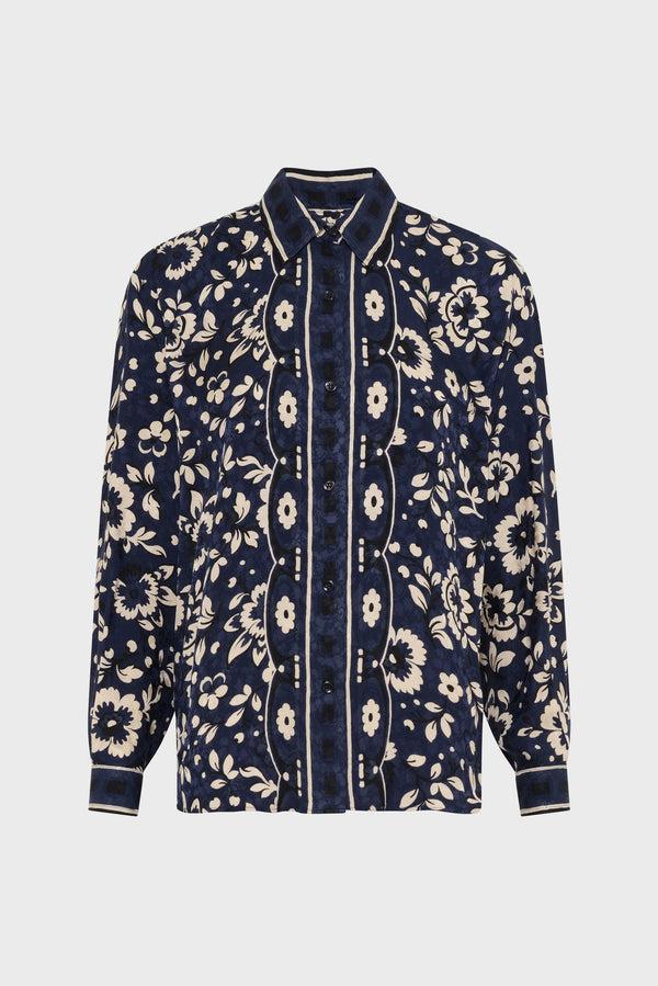 rue madam Blouse Dcc51c174 Indigo