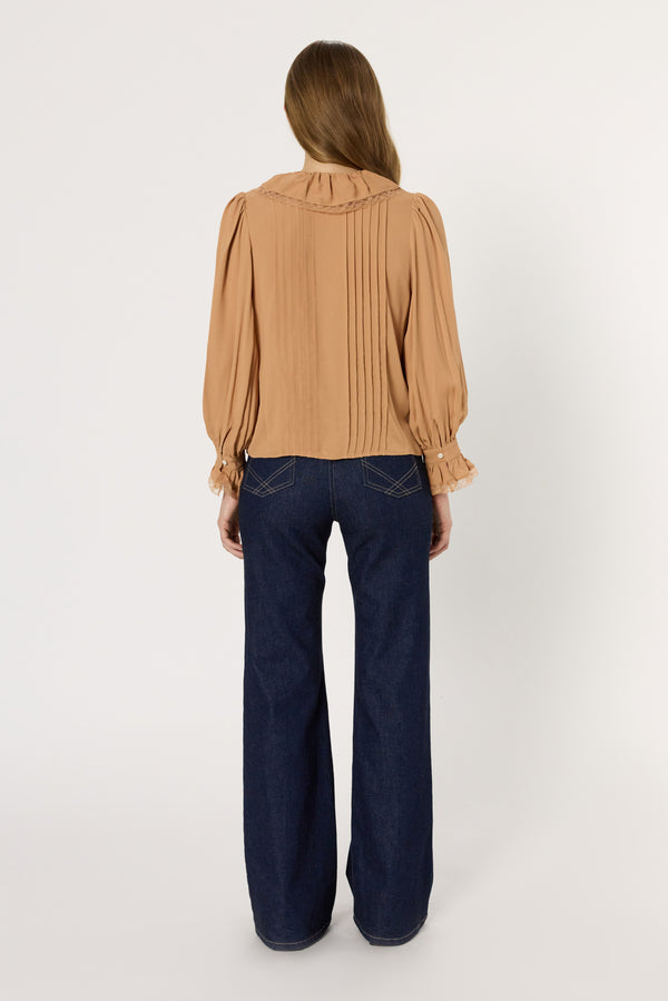 Rue Madam Blouse Dcc66c332 Apricot