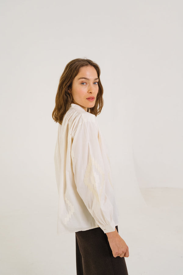 Rue Madam Blouse Ella Astra Ecru