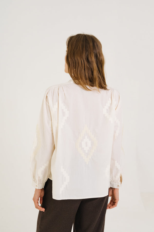 Rue Madam Blouse Ella Astra Ecru