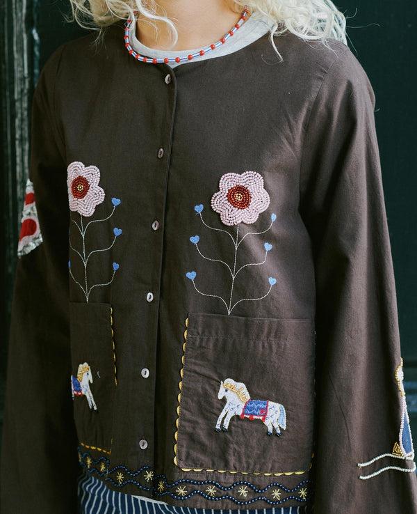 Rue Madam Blouse Emmy Shirt Fudge