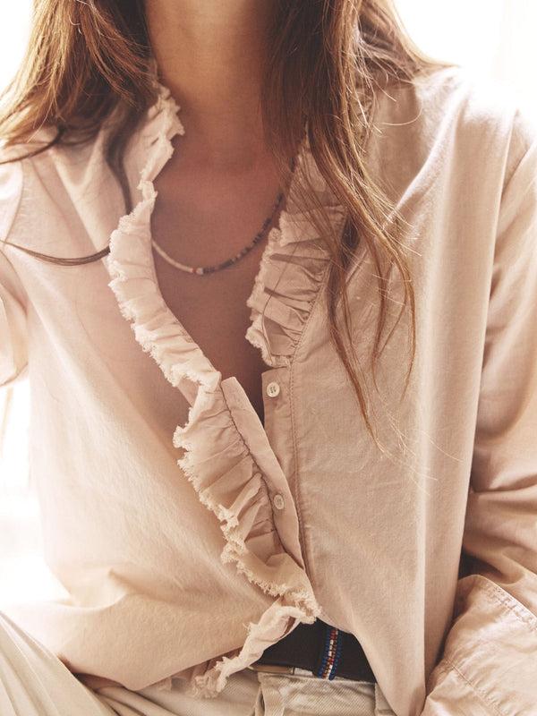 Rue Madam Blouse Kayde Shirt Parchment