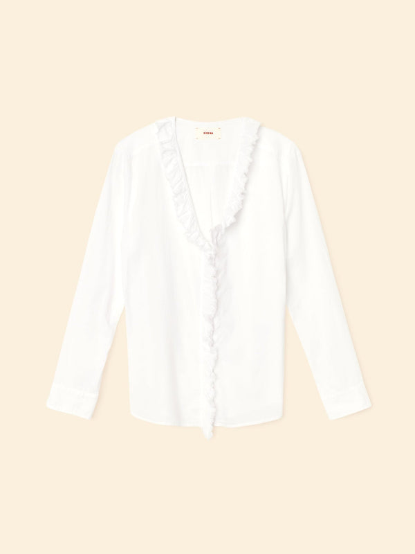 Rue Madam Blouse Kayde Shirt White