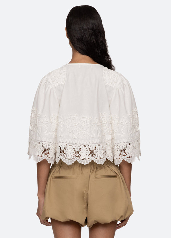 Rue Madam Blouse Pf25-055 White