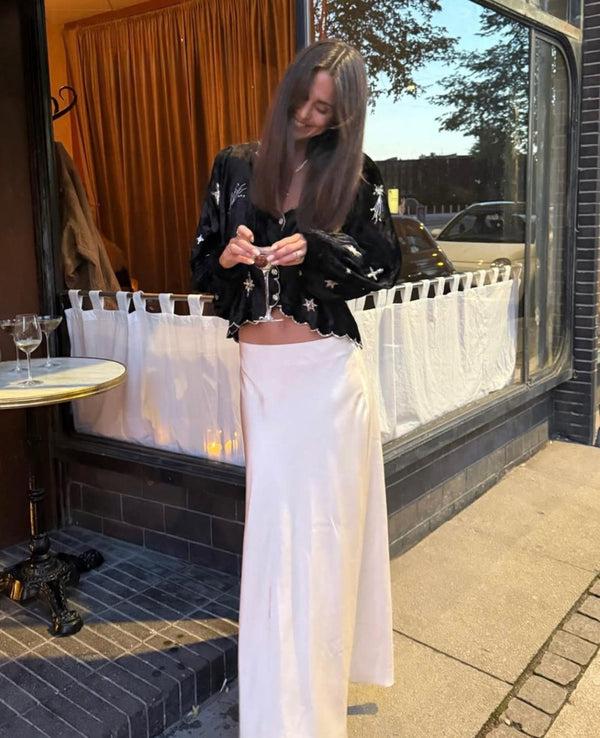 Rue Madam Blouse Phoebe Top Black