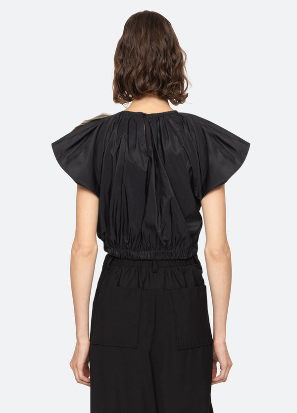 Rue Madam Blouse Rs26-028 Black