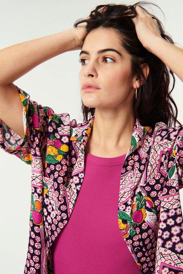 Rue Madam Blouse Sablon Frutti