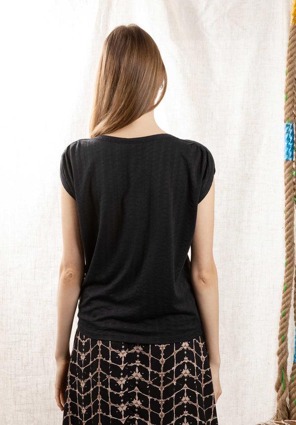 Rue Madam Blouse Sixtojacquard Moonless