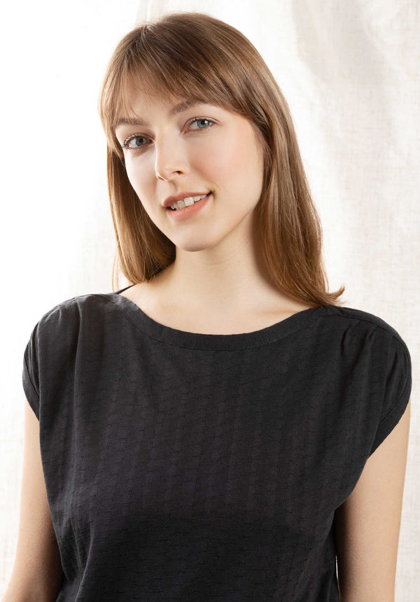 Rue Madam Blouse Sixtojacquard Moonless