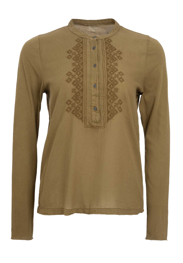 Rue Madam Blouse Taenia Bcte501 Moss