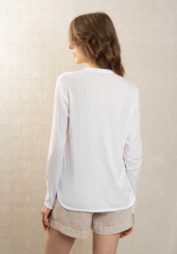 Rue Madam Blouse Taha Bdti500 01-White