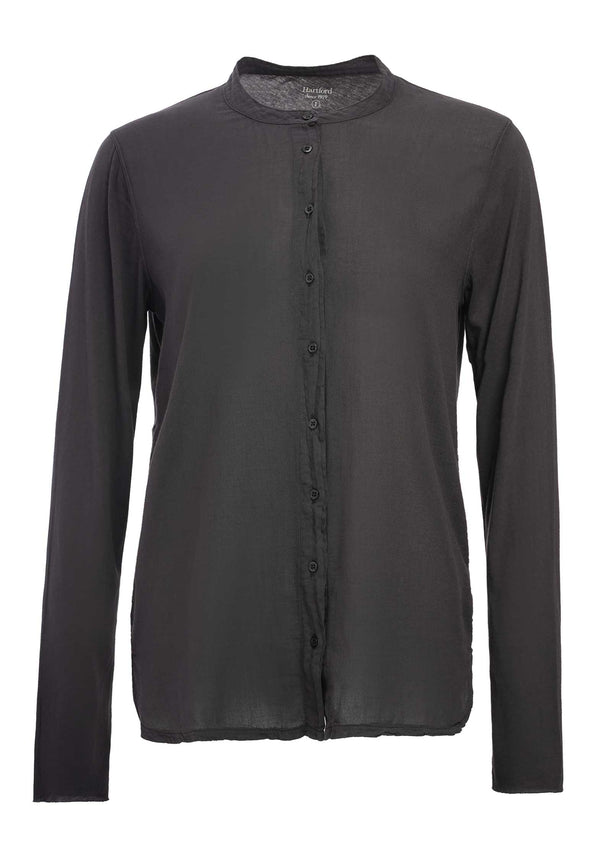 rue madam Blouse Taha Bdti500 12-Charcoal
