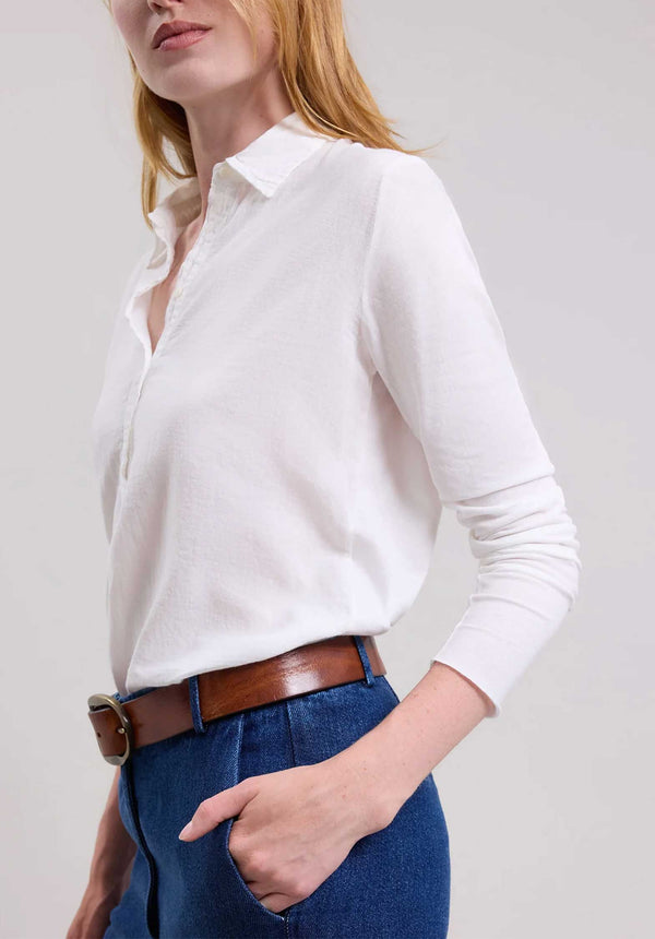 Rue Madam Blouse Talbin Bcth501 White