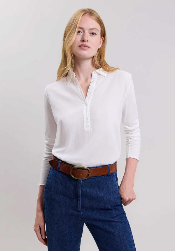 rue madam Blouse Talbin Bcth501 White