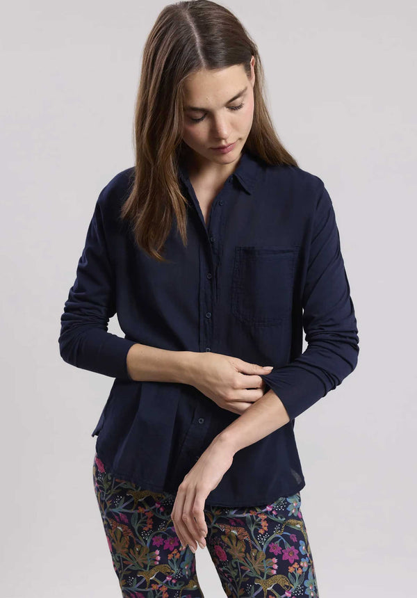 Rue Madam Blouse Tallez Bctd501 Dark-Navy