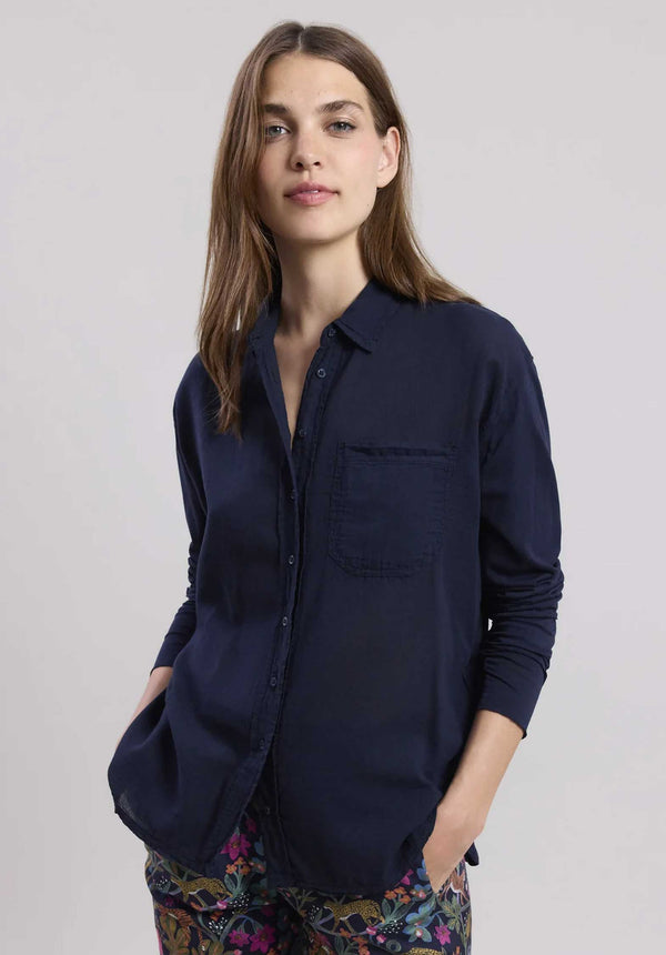 rue madam Blouse Tallez Bctd501 Dark-Navy