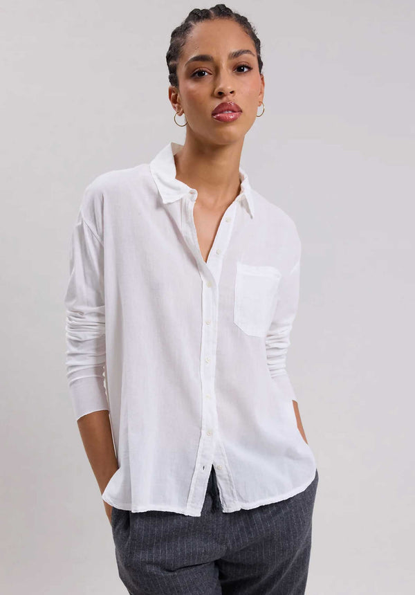 Rue Madam Blouse Tallez Bctd501 White