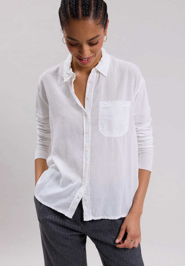 rue madam Blouse Tallez Bctd501 White