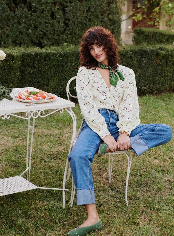 Rue Madam Blouse Theodora Ecru