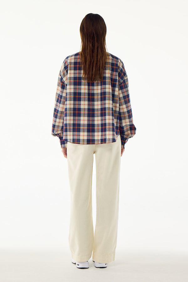 Rue Madam Blouse Tom-no Navy