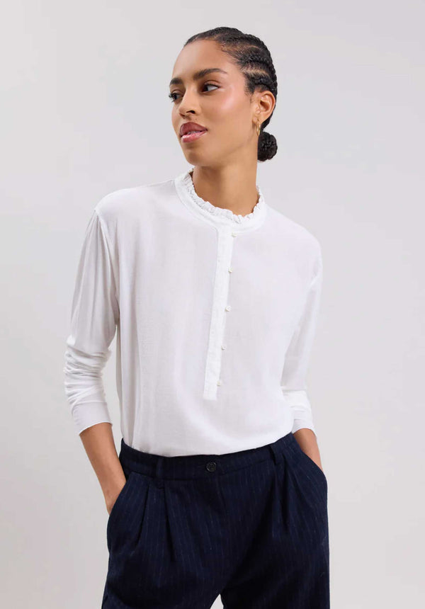 Rue Madam Blouse Tuptin Bctf501 White