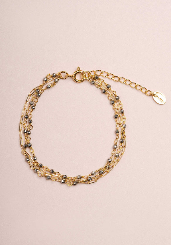 Rue Madam Bracelet 2britp Pyrite