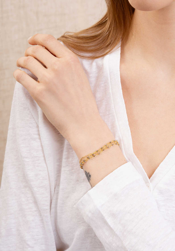 Rue Madam Bracelet 2britp Pyrite