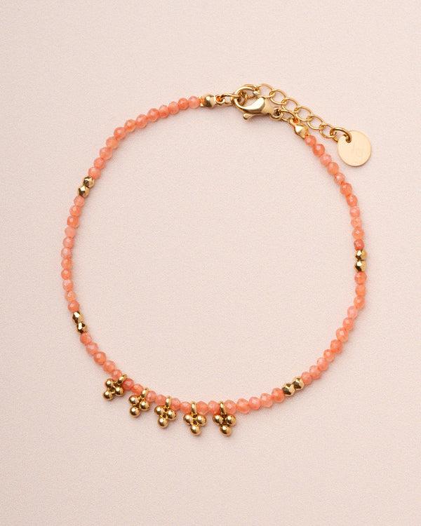 rue madam Bracelet Akar Stone Brace Orange