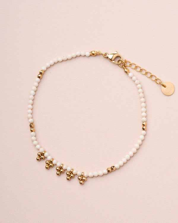 Rue Madam Bracelet Akar Stone Brace White