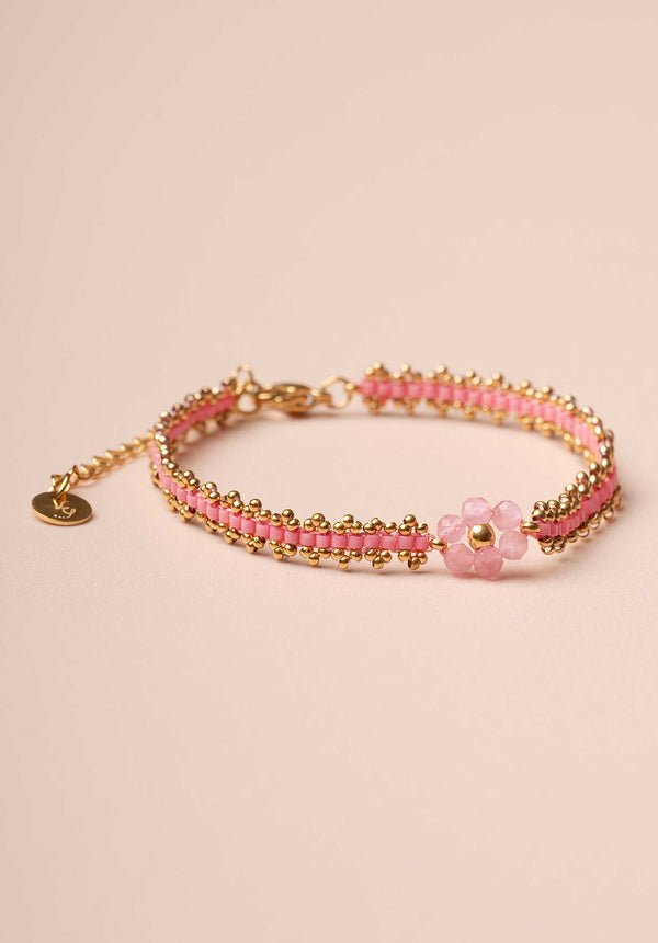 Rue Madam Bracelet Fleurine Pink