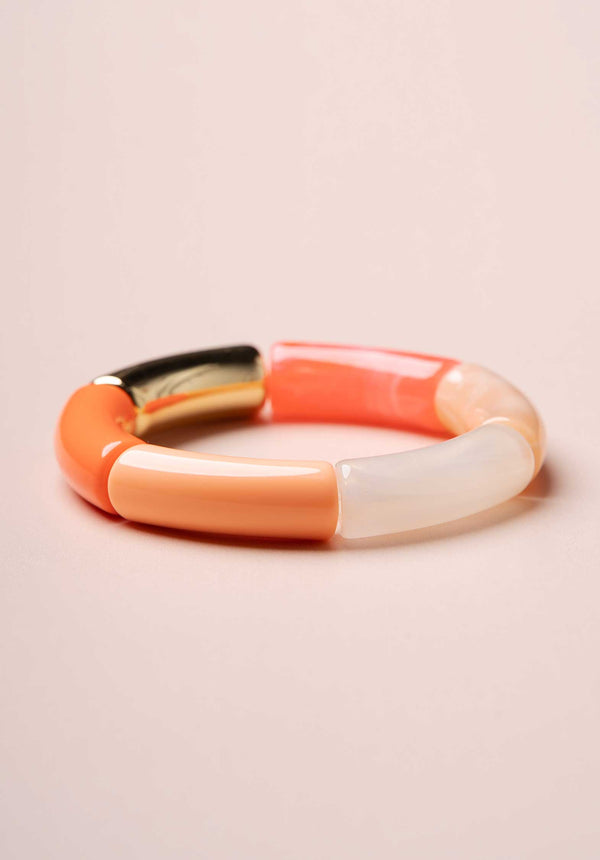 Rue Madam Bracelet Lithos Jonc Orange