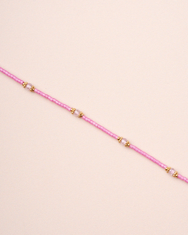 Rue Madam Bracelet Meillet Bead Br Fushia