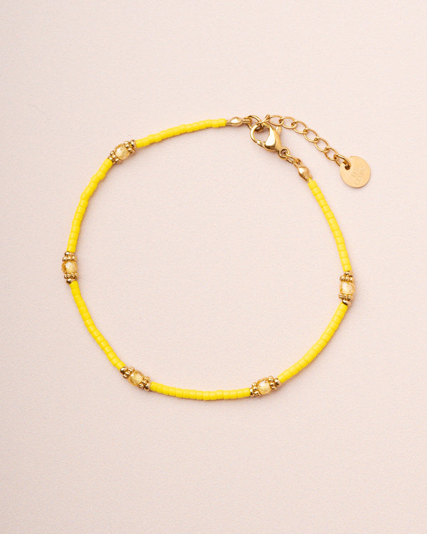 rue madam Bracelet Meillet Bead Br Yellow