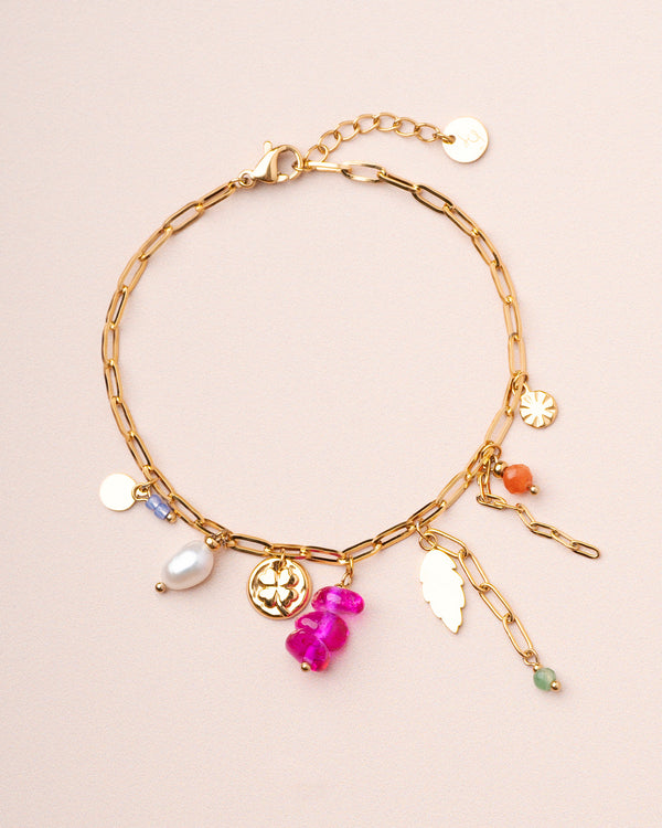 Rue Madam Bracelet Perenne Bracelet Fuschia