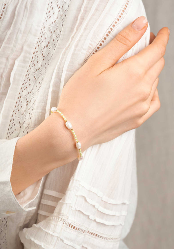 rue madam Bracelet Perla Green