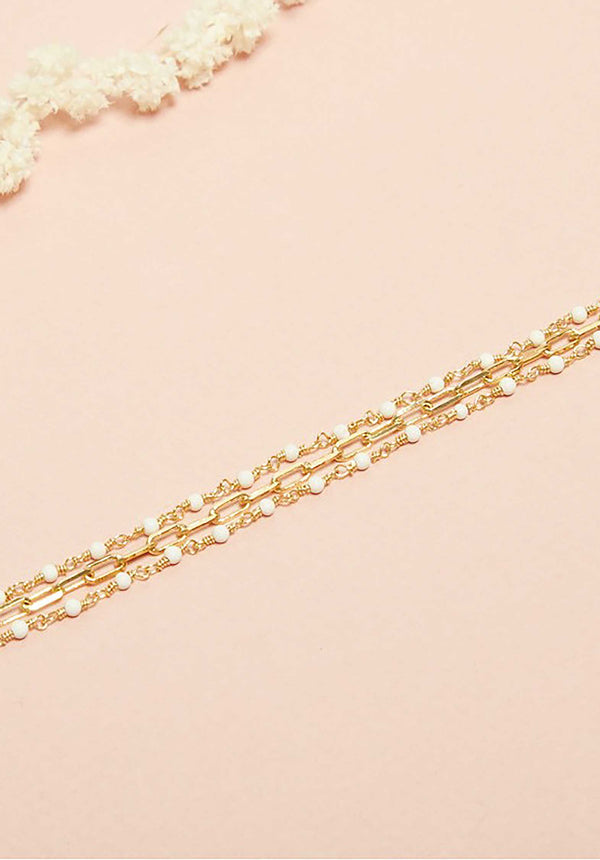 rue madam Bracelet S21britw Blanc