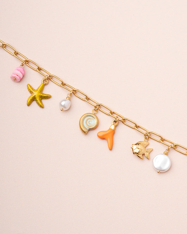 Rue Madam Bracelet Tide Bracelet Orange