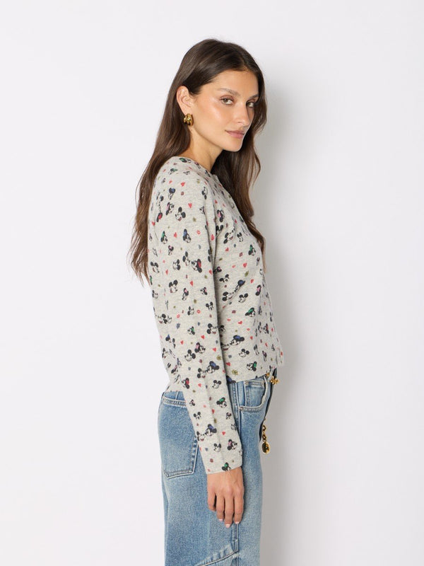 Rue Madam Cardigan 21mireya Light-Grey-Melange