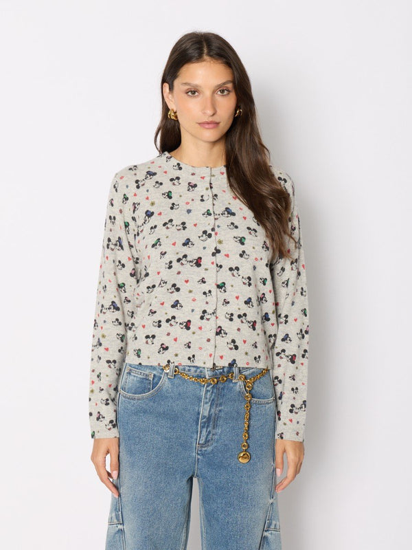 rue madam Cardigan 21mireya Light-Grey-Melange