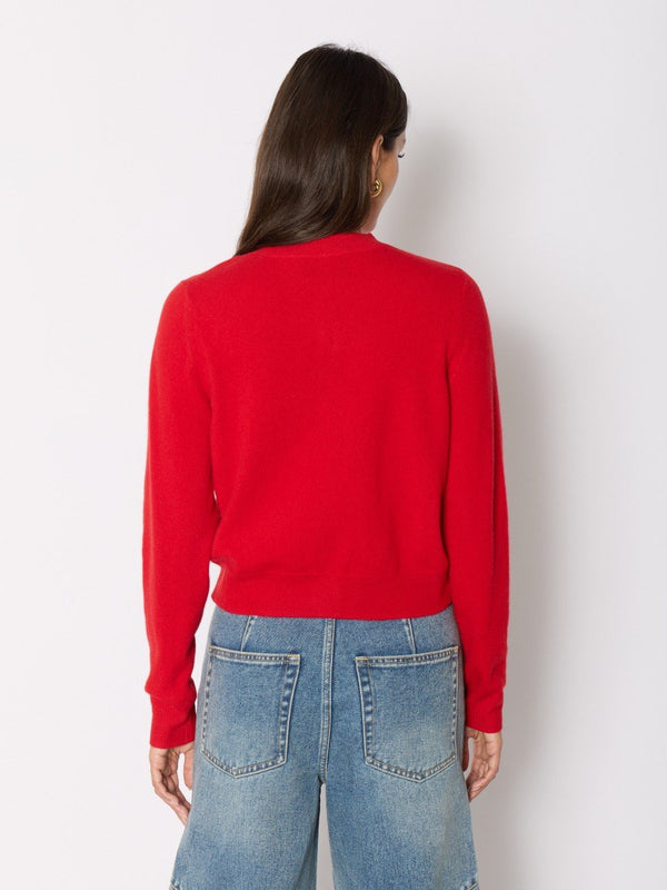 Rue Madam Cardigan 21mycoolred Cherry-Red