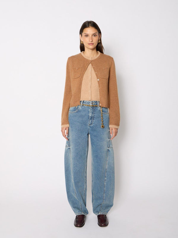 Rue Madam Cardigan 21mygigi Beige-Mix