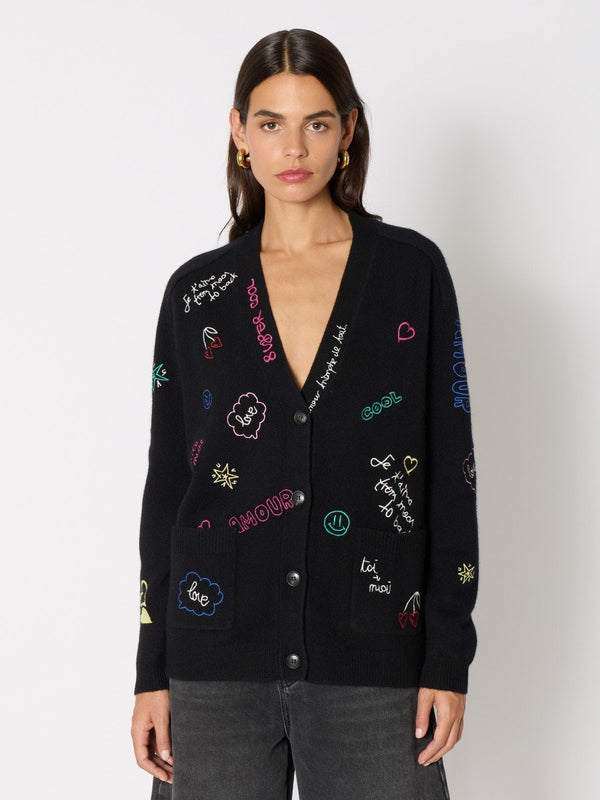 Rue Madam Cardigan 21mynewgiulio Black