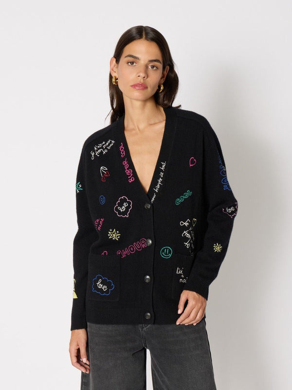 rue madam Cardigan 21mynewgiulio Black