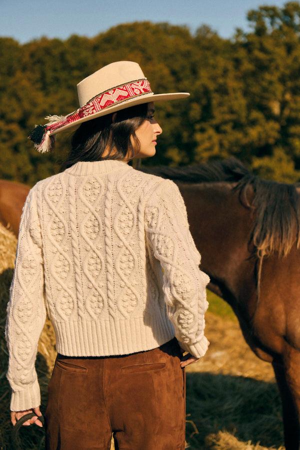 Rue Madam Cardigan 225marcus Ecru