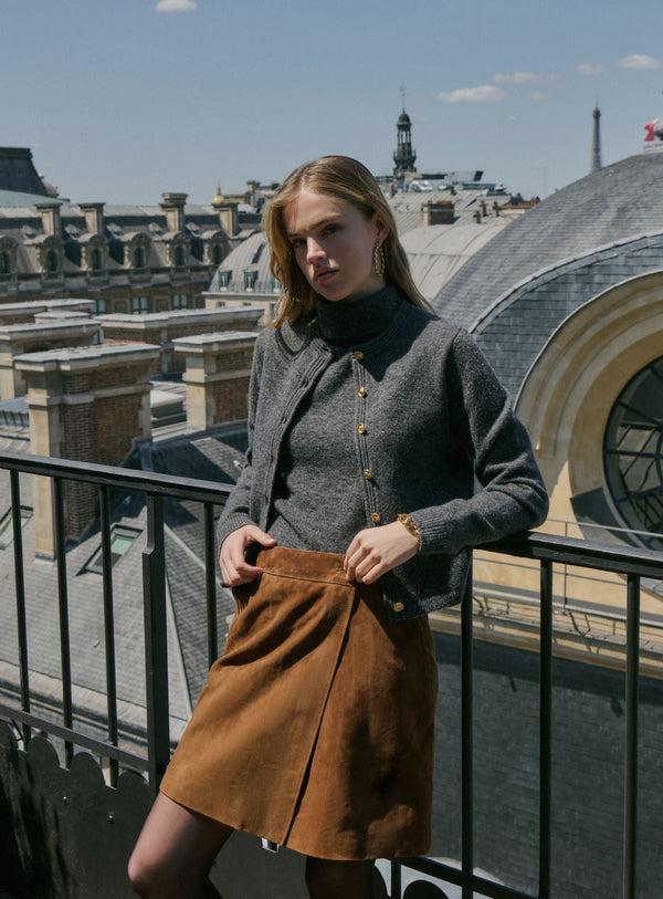 Rue Madam Cardigan 225myriam Charcoal